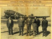 1946 Veterans Air Express operations base #2 sets up at Sebring Air Terminal