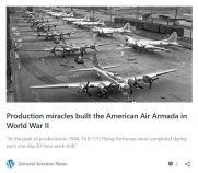 Background story. WWII aircraft production miracles.
